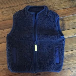 Boys fleece vest